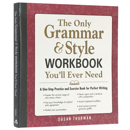 你永远都需要的英语语法和文体练习册 英文原版 The Only Grammar Style Workbook You’ll Ever Need 英文版进口学习工具书 商品图1