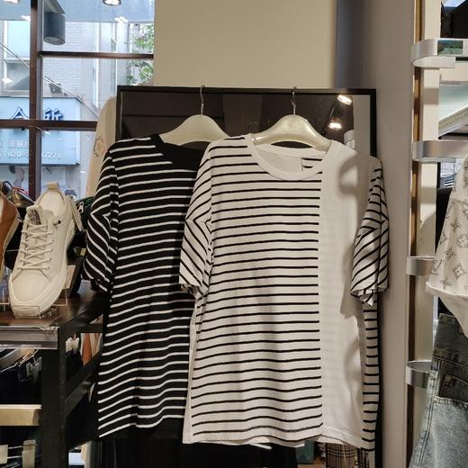 女条纹上衣B6420 商品图0