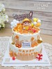 1027CAKE | 双层蛋糕 小黄帽女孩 百天周岁 商品缩略图1