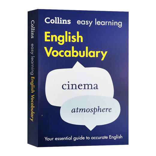 Collins柯林斯轻松学英语词汇 英文原版 Collins Easy Learning English Vocabulary 英文版字典 单词词汇学习工具书 正版进口书籍 商品图1