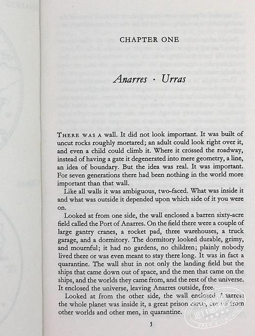 【中商原版】娥苏拉勒瑰恩 一无所有 The Dispossessed 英文原版 Ursula K Le Guin 商品图4