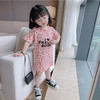 黛唯梵女童夏装连衣裙2022新款洋气纯棉小女孩裙子儿童睡衣短袖宝宝睡裙 商品缩略图3