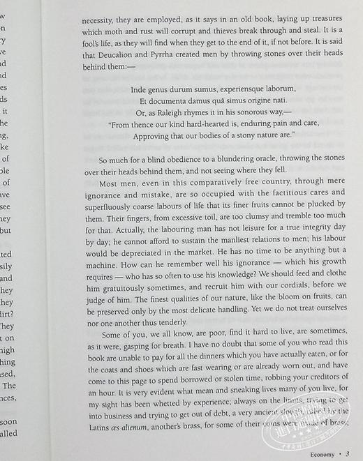 【中商原版】Walden 瓦尔登湖 精装 港台原版 亨利大卫梭罗 香港商务印书馆 商品图5