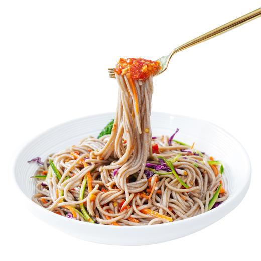 璞匠半干魔芋荞麦面条0脂肪挂面粗粮健身代餐杂粮主食半干面 商品图3