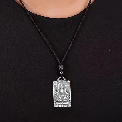 【宏艺珠宝】八大生肖佛·足银挂坠 商品图1