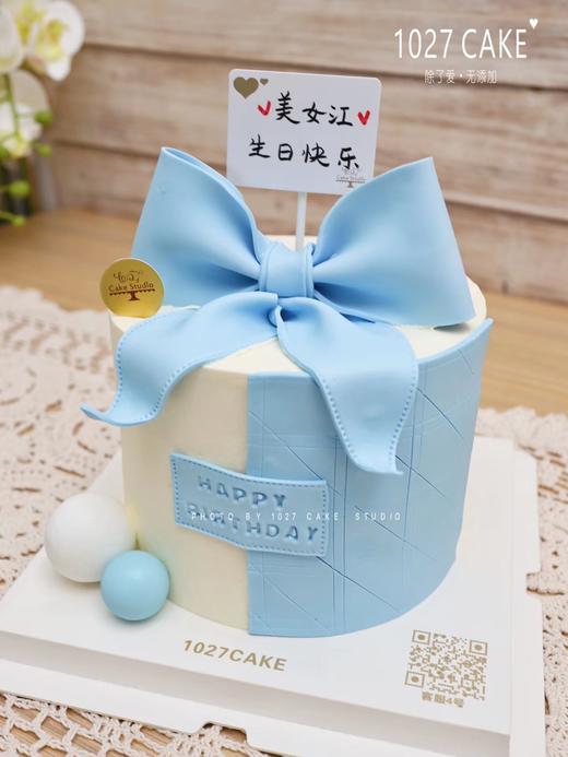 1027CAKE | 翻糖 蝴蝶结 蛋糕 商品图2