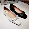 莱尔斯丹平跟蝴蝶结方头浅口单鞋女2M17104 商品缩略图3