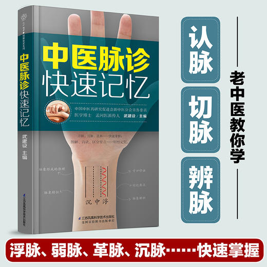 【心如健推荐】中医脉诊快速记忆（汉竹） 商品图2