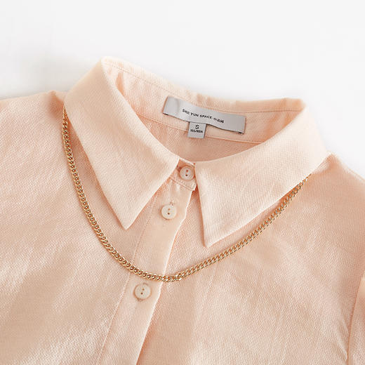 水云间22年夏上班系列中袖气质梭织衬衣12220781 商品图2