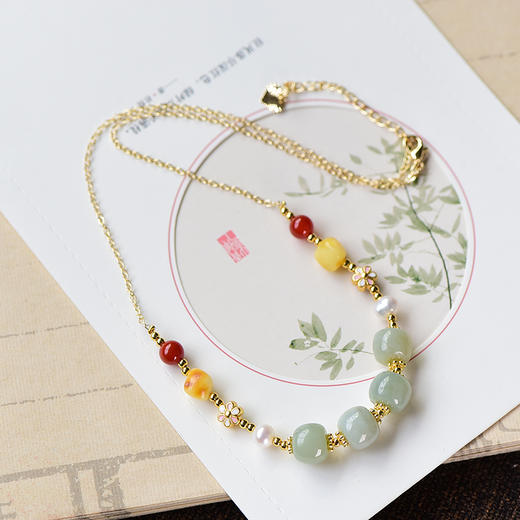 【520专场】珀派霖菲正财多宝项链手链套盒 商品图0