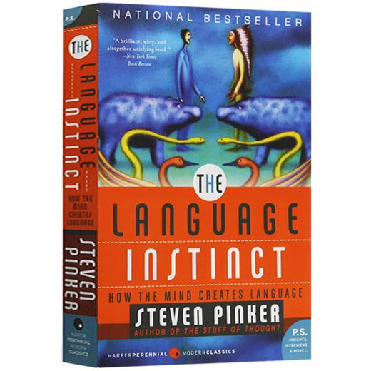 英文原版 语言本能 The Language Instinct 比尔盖茨推荐 英语语言学入门 探索语言奥秘 涵盖语言学心理学及生物学知识 进口 商品图1