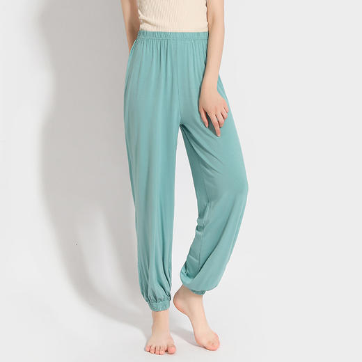 （两条装）2022新款冰感休闲裤莫代尔百搭哈伦裤家居外穿防蚊裤YHH- K515 商品图7