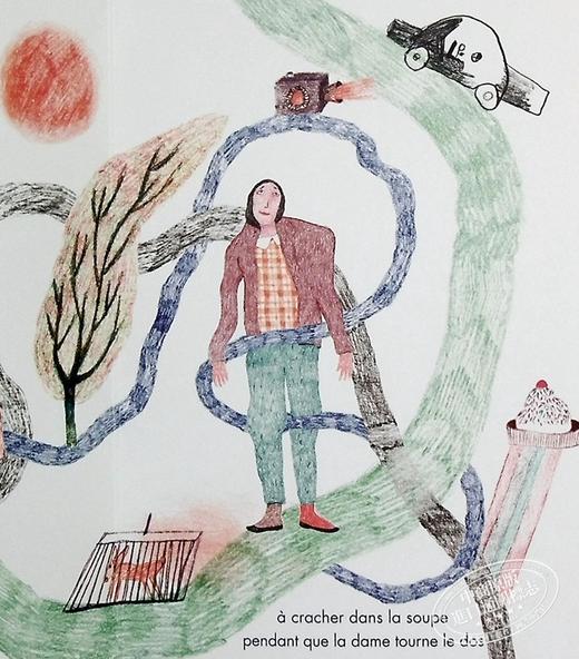 预售 【中商原版】插画师Camille Chevrillon 再过一刻钟 绘本 Encore un quart d heure 法文原版 Françoise Lison Leroy 商品图6