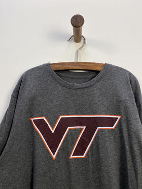 Champion 冠军 弗吉尼亚理工学院暨州立大学 短袖T恤 _SST(M)