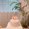 爱心翻糖花朵蛋糕送女生妈妈婆婆外婆奶奶长辈-低糖处理无添加 商品缩略图2