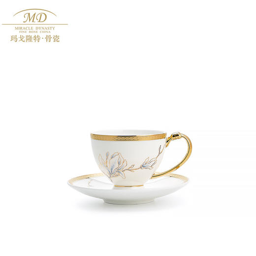 【6F】玛戈隆特 6头进博盛宴珐琅彩2人份骨瓷茶具套装 家用咖啡具礼盒包装 商品图2