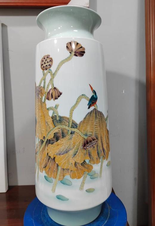 新彩花卉瓶 商品图0