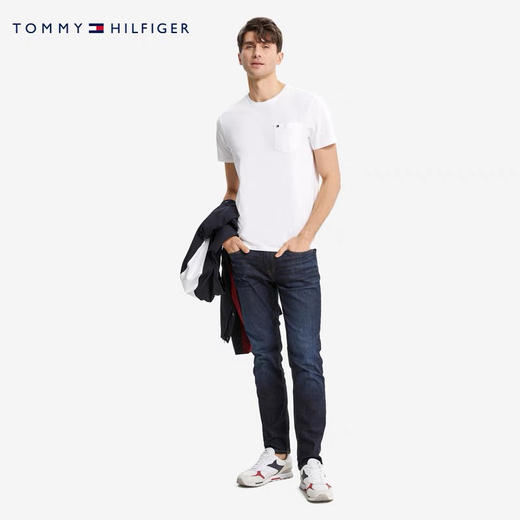 Tommy 22春夏新款🆕男款简约口袋小绣标 短袖T恤¥298包邮到手！ 商品图4