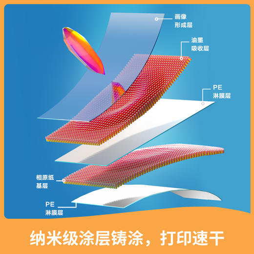 得力11840高光RC相片纸-A4-260g/㎡(白)(20张/盒) 商品图3