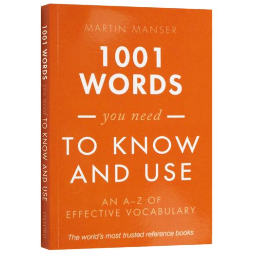 1001个你需要知道和使用的单词 英文原版词典 1001 Words You Need To Know and Use 英文版原版书籍 进口英语工具书 商品图2