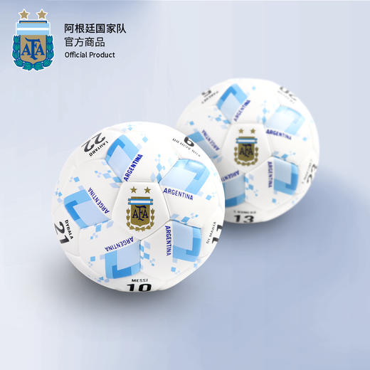 阿根廷国家队官方商品丨迷你小足球2号球收藏款儿童足球梅西 商品图0