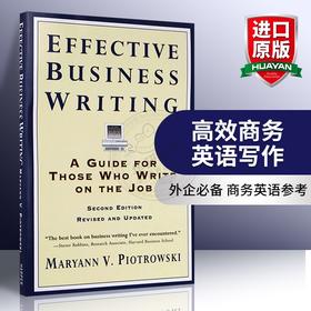 Collins 高xiao商务英语写作 英文原版工具书 Effective Business Writing 英文版进口书籍