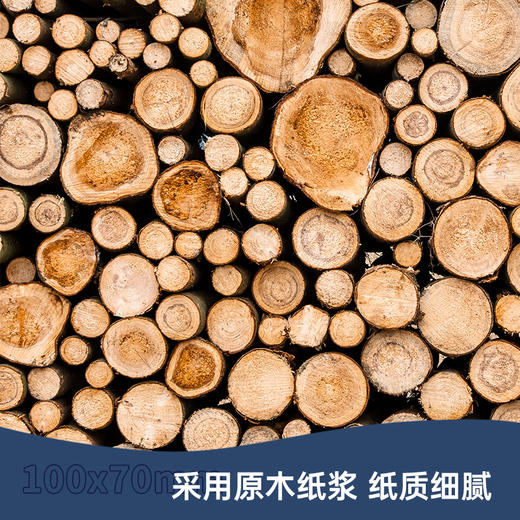 得力11912铜版标签纸100*70(白)(690张/卷) 商品图2