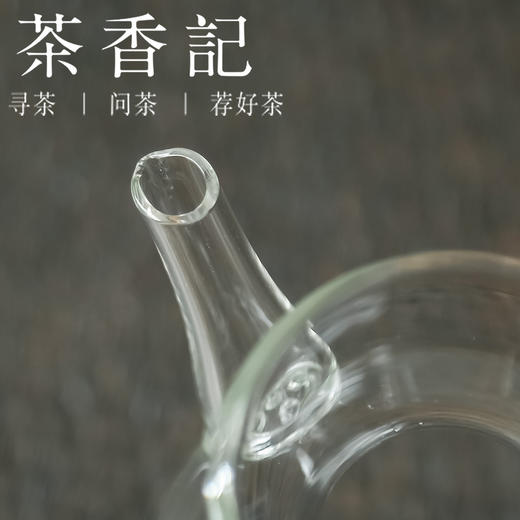茶香记 透明玻璃高执壶330ml绿茶壶一壶多用剔透明亮高性价比茶具 商品图2