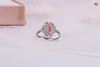 [ 莫吉托 ]  粉红碧玺银镶戒指 | 浪漫粉红，像杯中摇晃的红酒，醇厚热烈，艳绝一方 商品缩略图4