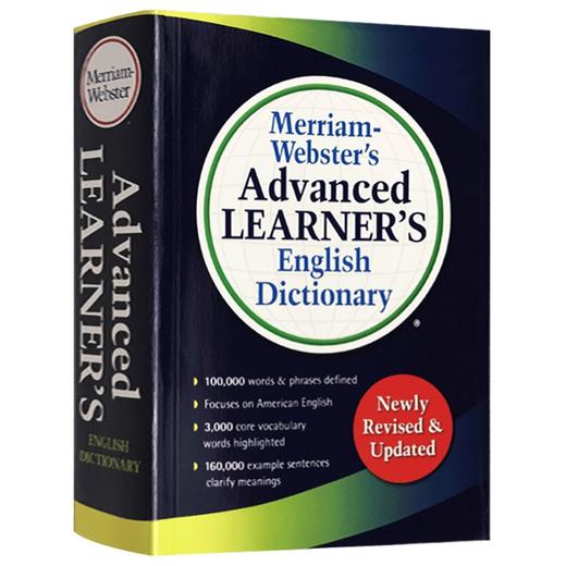 韦氏高阶英语词典 英文原版字典 Merriam Webster's Advanced Learner's English Dictionary 英文版韦氏英英词典 进口工具书正版 商品图1