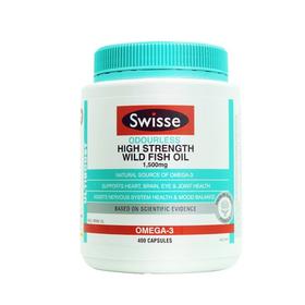 澳洲Swisse深海鱼油软胶囊1000mg 400粒 无腥味