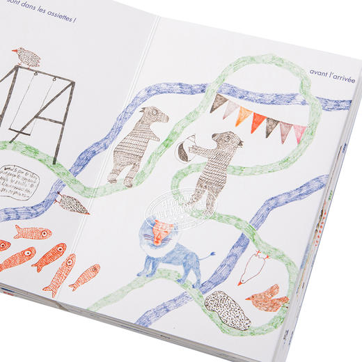 预售 【中商原版】插画师Camille Chevrillon 再过一刻钟 绘本 Encore un quart d heure 法文原版 Françoise Lison Leroy 商品图3