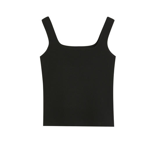 水云间22年夏户外周末小方领简约毛织背心12220896 商品图1