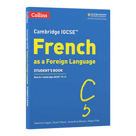 Collins 剑桥IGCSE法语学生用书 英文原版 CAMBRIDGE IGCSE French Student’s Book 英文版 进口英语原版书籍