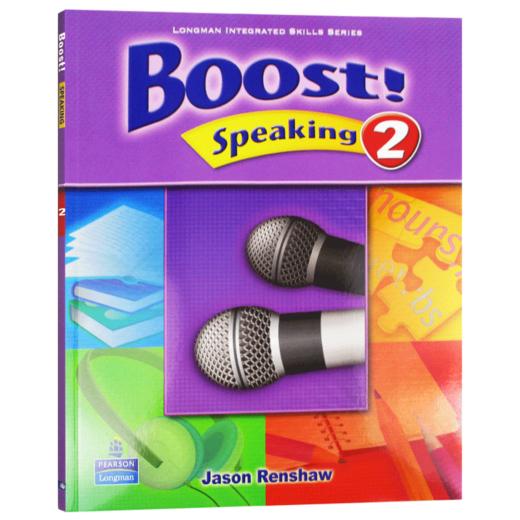 培生朗文中学英语教材 口语分级强化训练2 英文原版 Boost Speaking L2级 口语练习技能培训学生用书 小学中高年级 初中 英文版 商品图3