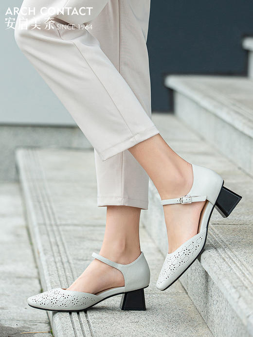 安启美奈镂空凉鞋 商品图9