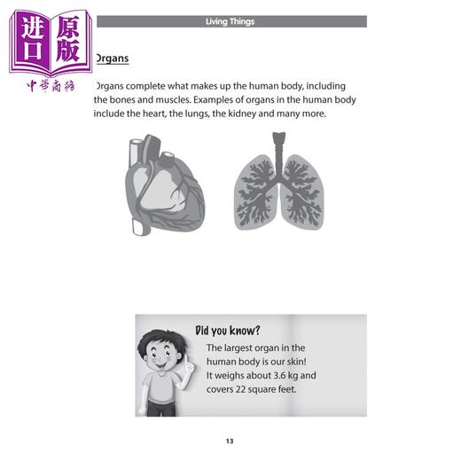 【中商原版】新加坡教辅 Science for Early Learners 学前至小学 科学启蒙练习3册 早教科学 小学1 2年级 含答案 英文原版 商品图4