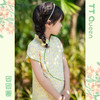 团团圈流莺雪纺碎花旗袍 商品缩略图3
