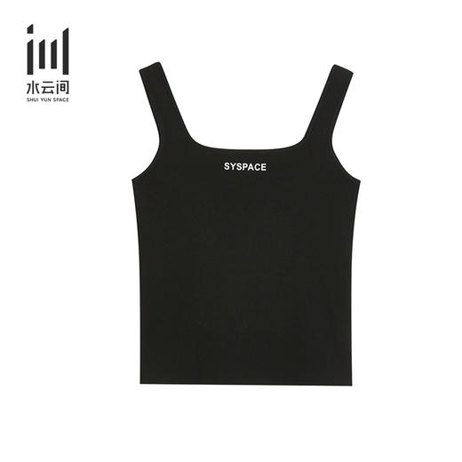 水云间22年夏户外周末小方领简约毛织背心12220896 商品图0