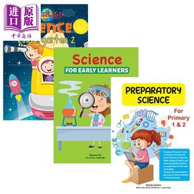 【中商原版】新加坡教辅 Science for Early Learners 学前至小学 科学启蒙练习3册 早教科学 小学1 2年级 含答案 英文原版