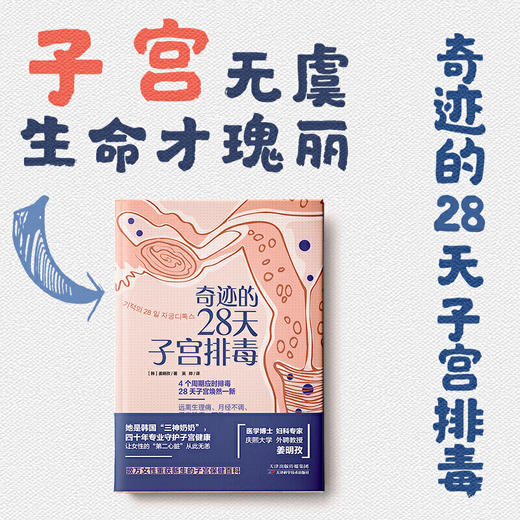 【心如健推荐】正版书籍 奇迹的28天子宫排毒 商品图0
