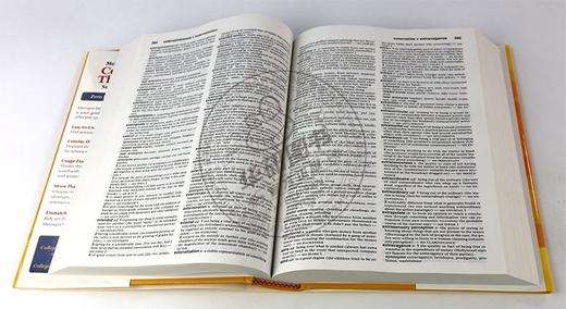 韦氏大学词源字典 英文原版 Merriam-Webster's Collegiate Thesaurus 英文版词典工具书 进口原版英语书籍 商品图2