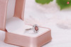 [ 莫吉托 ]  粉红碧玺银镶戒指 | 浪漫粉红，像杯中摇晃的红酒，醇厚热烈，艳绝一方 商品缩略图3
