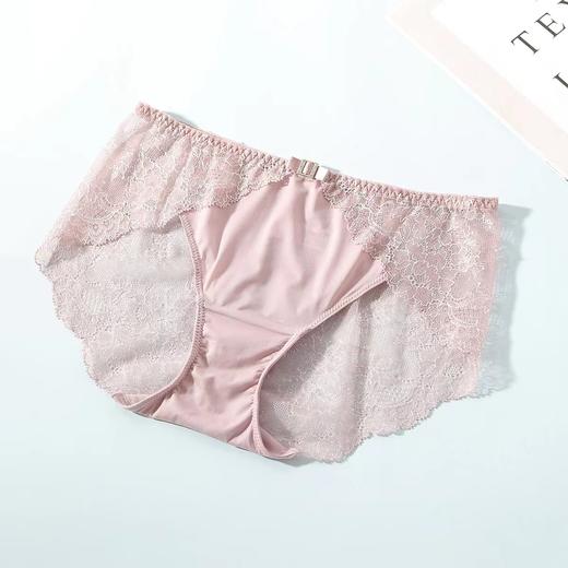 【列维斯蕾丝】安莉芳薄款内裤女纯棉底裆无痕低腰三角裤E200494 商品图3