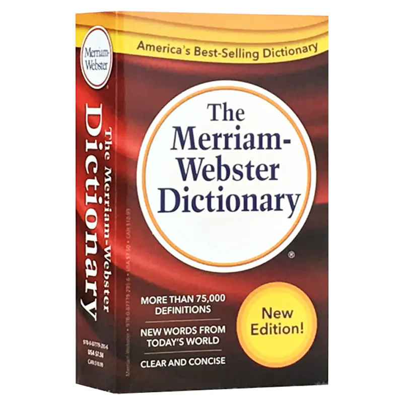 韦氏英英字典英文原版Merriam-Webster Dictionary 韦氏英语词典小红