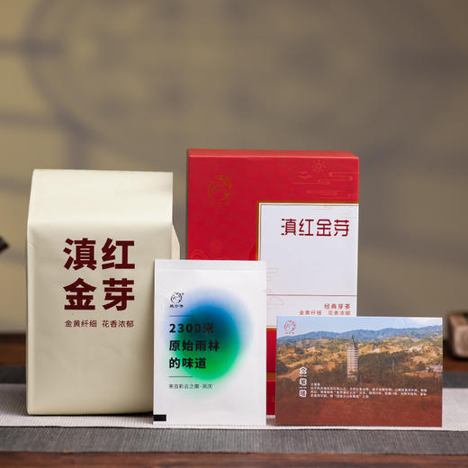 红茶 凤宁号 2024年 滇红金芽 250g/罐 商品图1