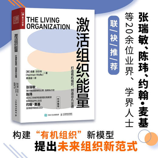 激活组织能量 打造有机组织 创造非凡业绩 诺曼.沃尔夫 著 企业绩效商业模式管理领导力管理的常识 打开通向控制能量和绩效隐形动力之门 商品图0