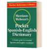 韦氏袖珍西班牙语英语双语词典 英文原版 Merriam-Webster's Pocket Spanish-English Dictionary 进口英语字辞典工具书 商品缩略图1
