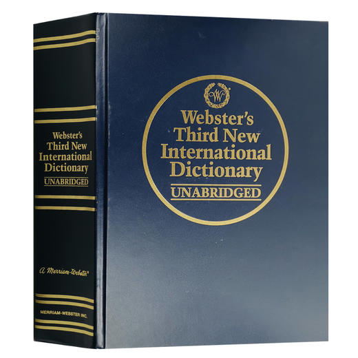 麦林韦氏国际词典 第三版 英文原版 Webster's Third New International Dictionary 韦氏字典辞典英语学习工具书 英文版原版书籍 商品图2
