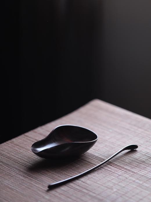 【青山特惠】老料 大红酸枝 荷合 茶则一套  s5 商品图7